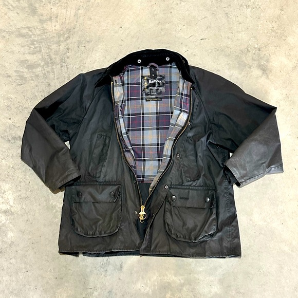 Barbour Other - Vintage Barbour Classic Bedale Men’s XL Ashby Olive Green Jacket - Full Zip